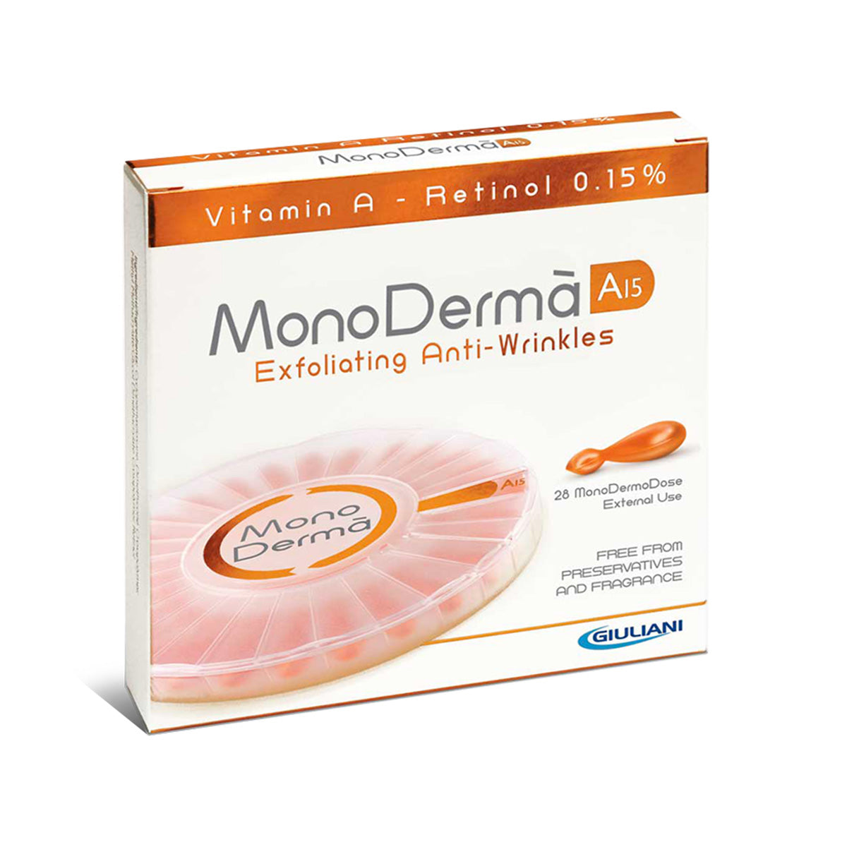 Monoderma - Exfoliant Anti Wrinkles A15 (Retinol)