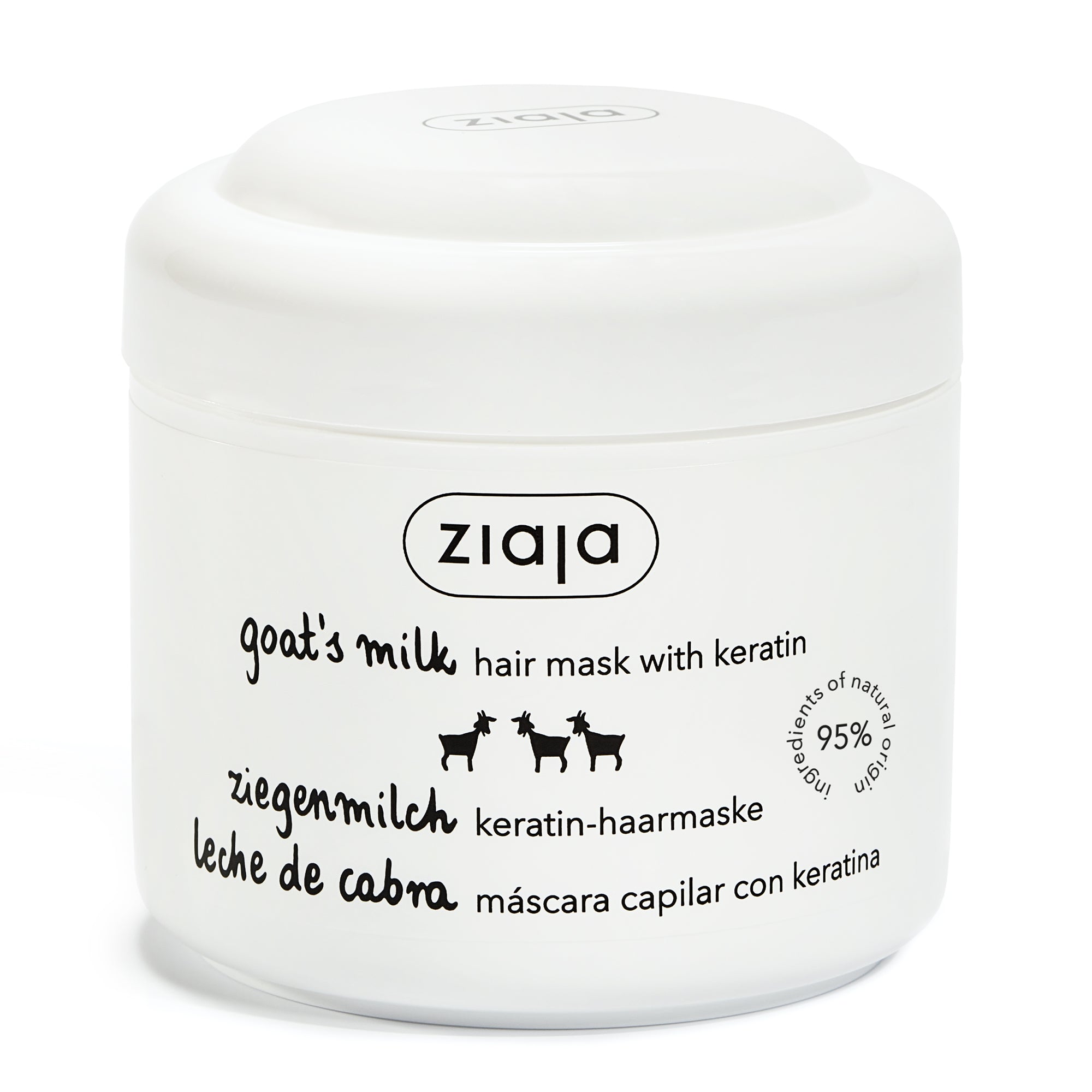 Maske per floket me qumesht dhie 200ml – ZIAJA