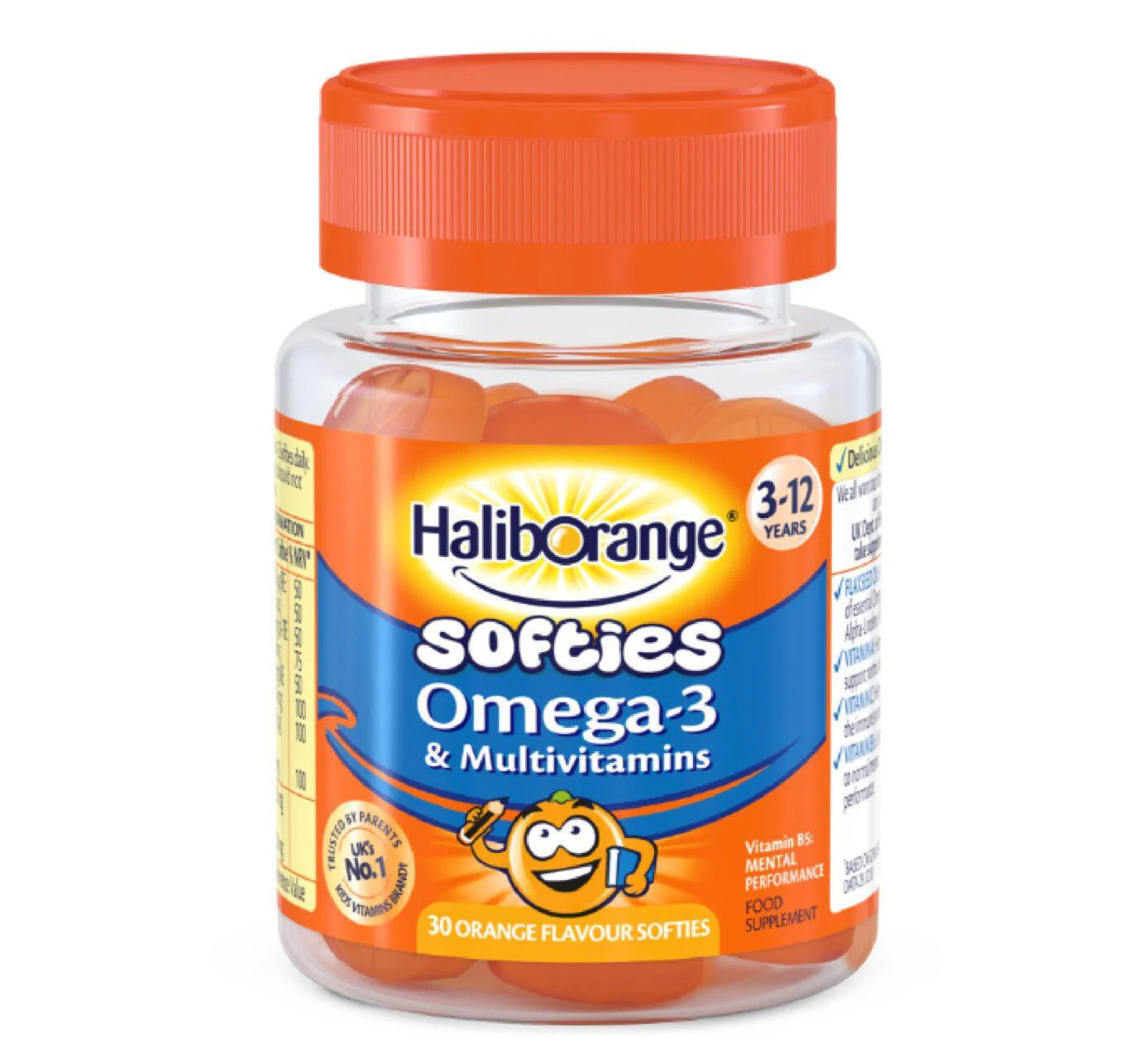 Haliborange Omega 3, Multivitamina* 30 Gel