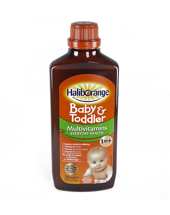 Haliborange Baby & Toddler Multivitamin Liquid 1M+ 250 ML
