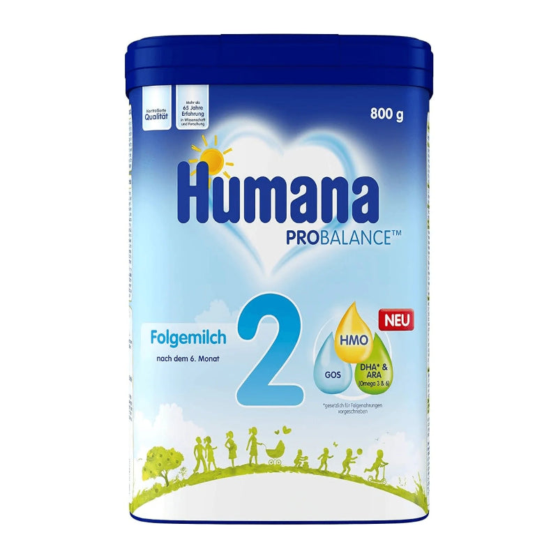 Humana ProBalance baby formula packaging on a white background