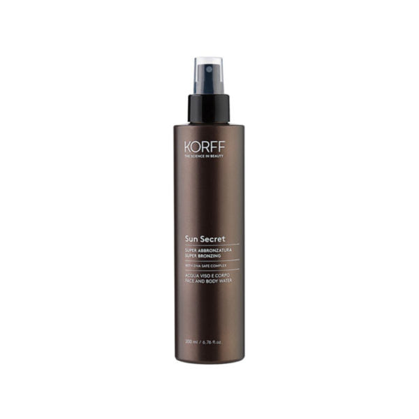 KORFF SUN SECRET SUPER BRONZ WATER FACE/BODY 200ML - Farmaci ESLER