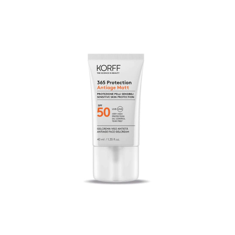 Korff 365 Protection Anti‑Age Matt SPF 50+ (Face Gel‑Cream) ☀️🌿