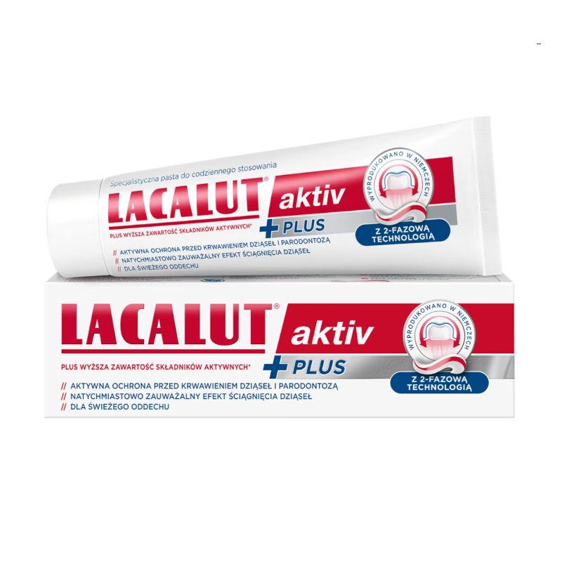 LACALUT AKTIV PLUS TOOTHPASTE - 75 ML