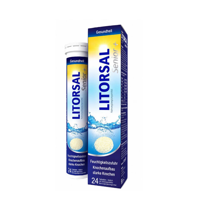 Littersal senior+ packaging on a white background