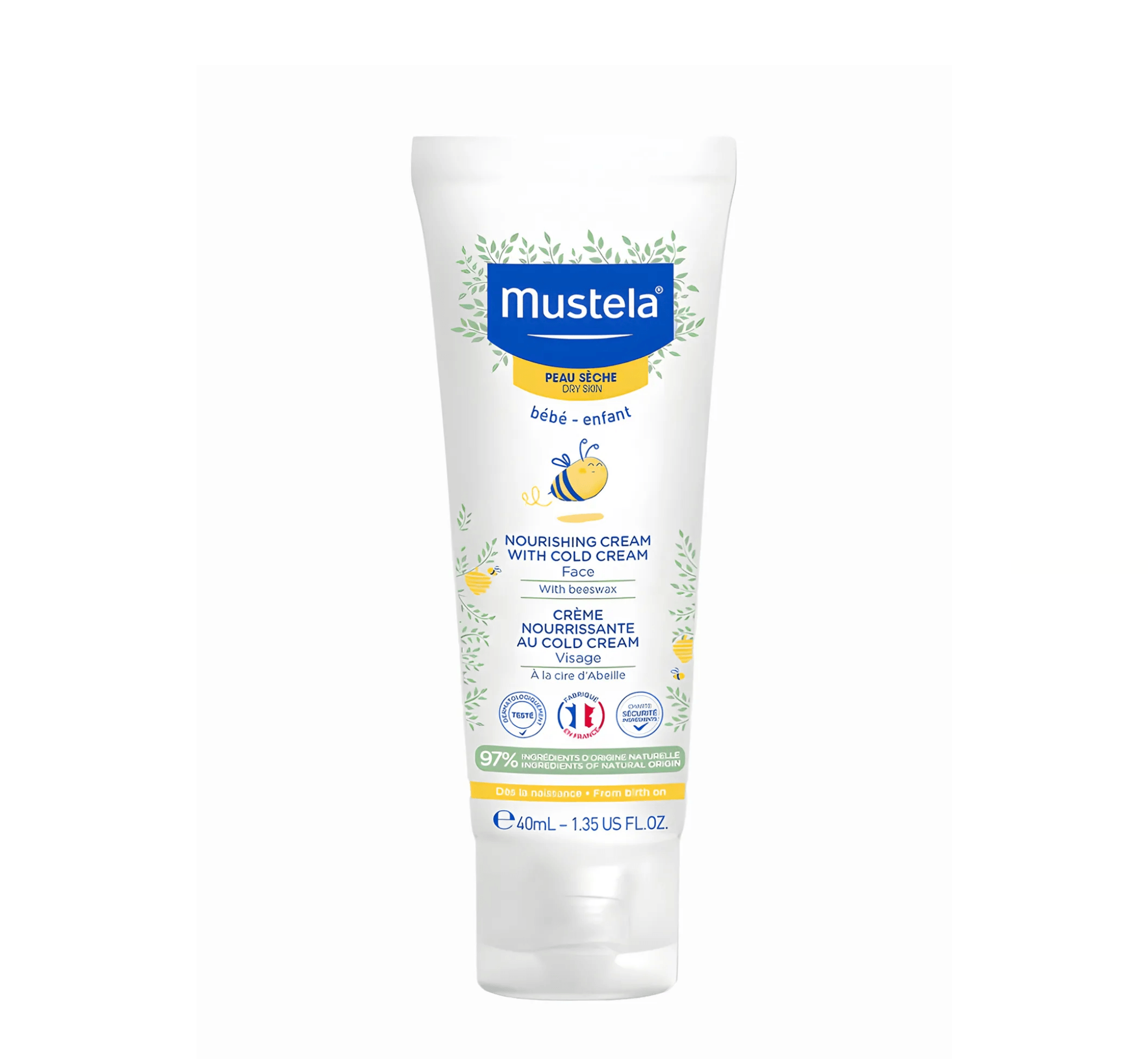 Mustela Nourishing Cream with Cold Cream face
