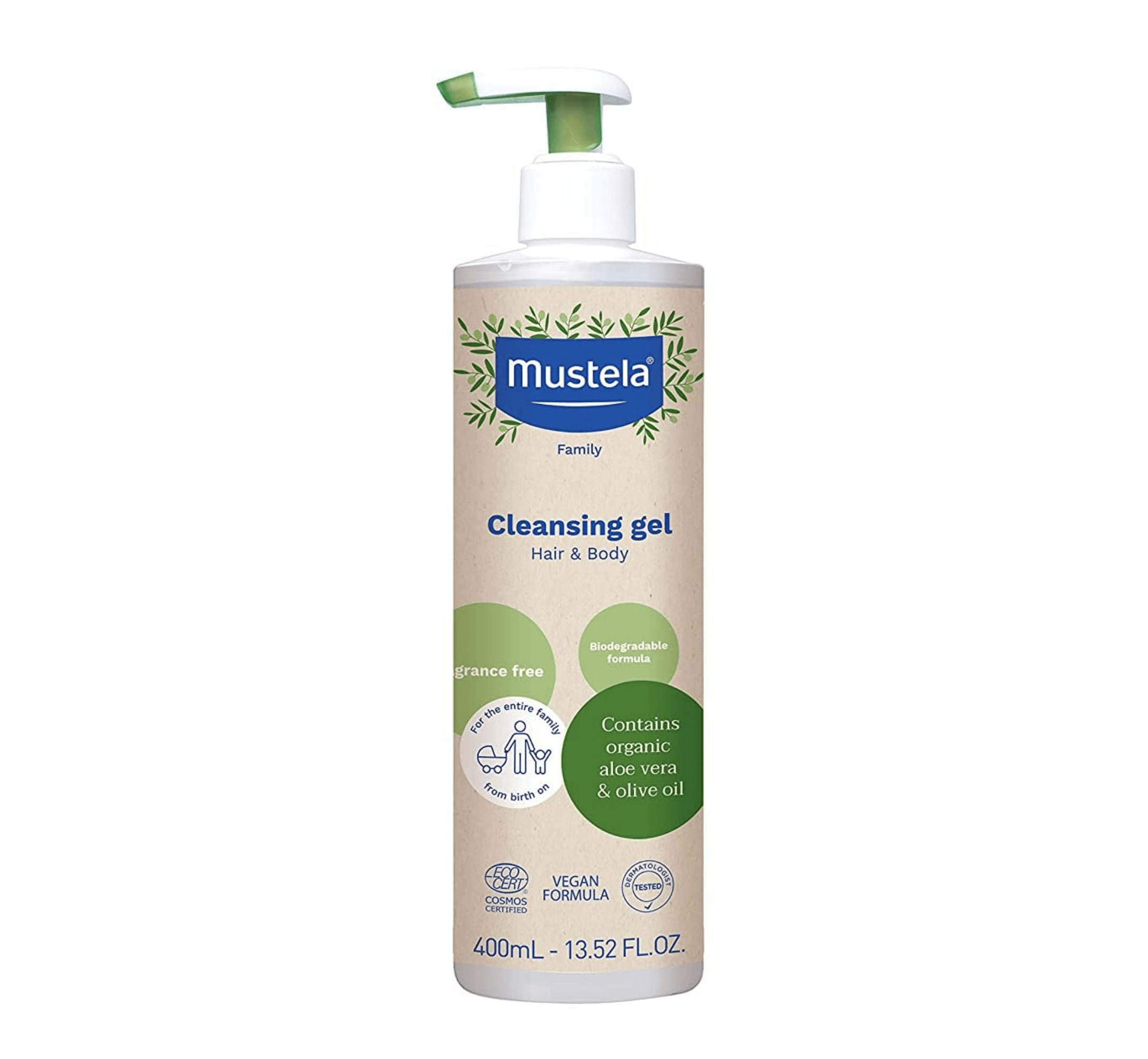 Mustela Organic Cleansing Gel - Hair & Body