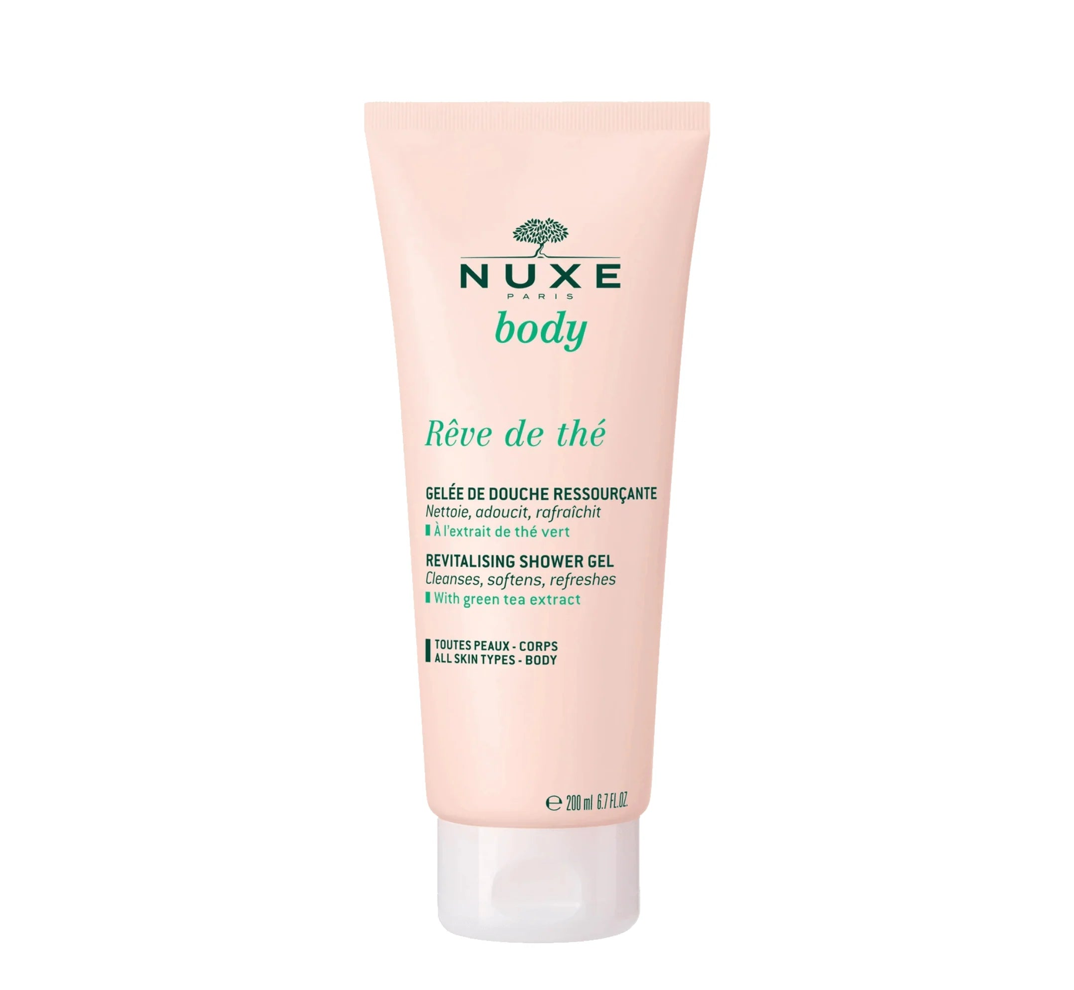 Nuxe Rêve De Thé- Revitalising Shower Gel (*200ml)