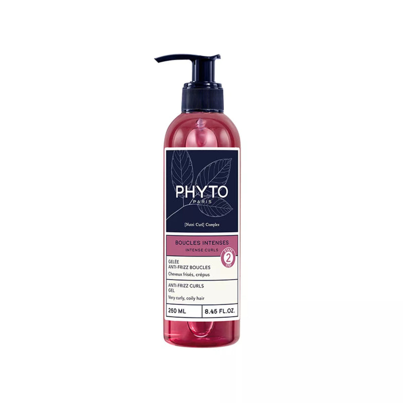 Phyto hair care product bottle on a white background