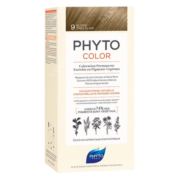 PHYTOCOLOR BIONDO CHIARISSIMO 9 – Boje flokesh pa amoniak