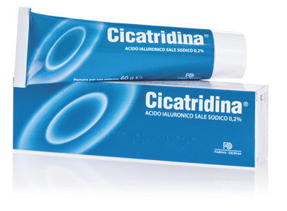 Cicatridina Pomata 0,2% – Acido Ialuronico Sale Sodico
