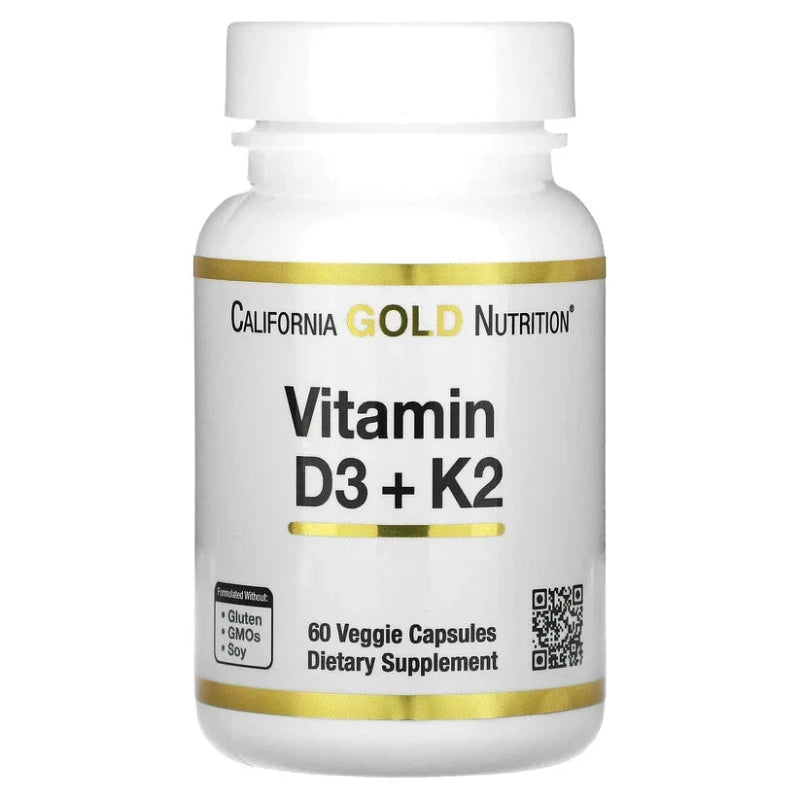 California Gold Nutrition Vitamin D3 + K2