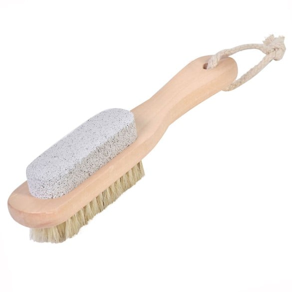 Furçë Druri me Gur për Këmbët