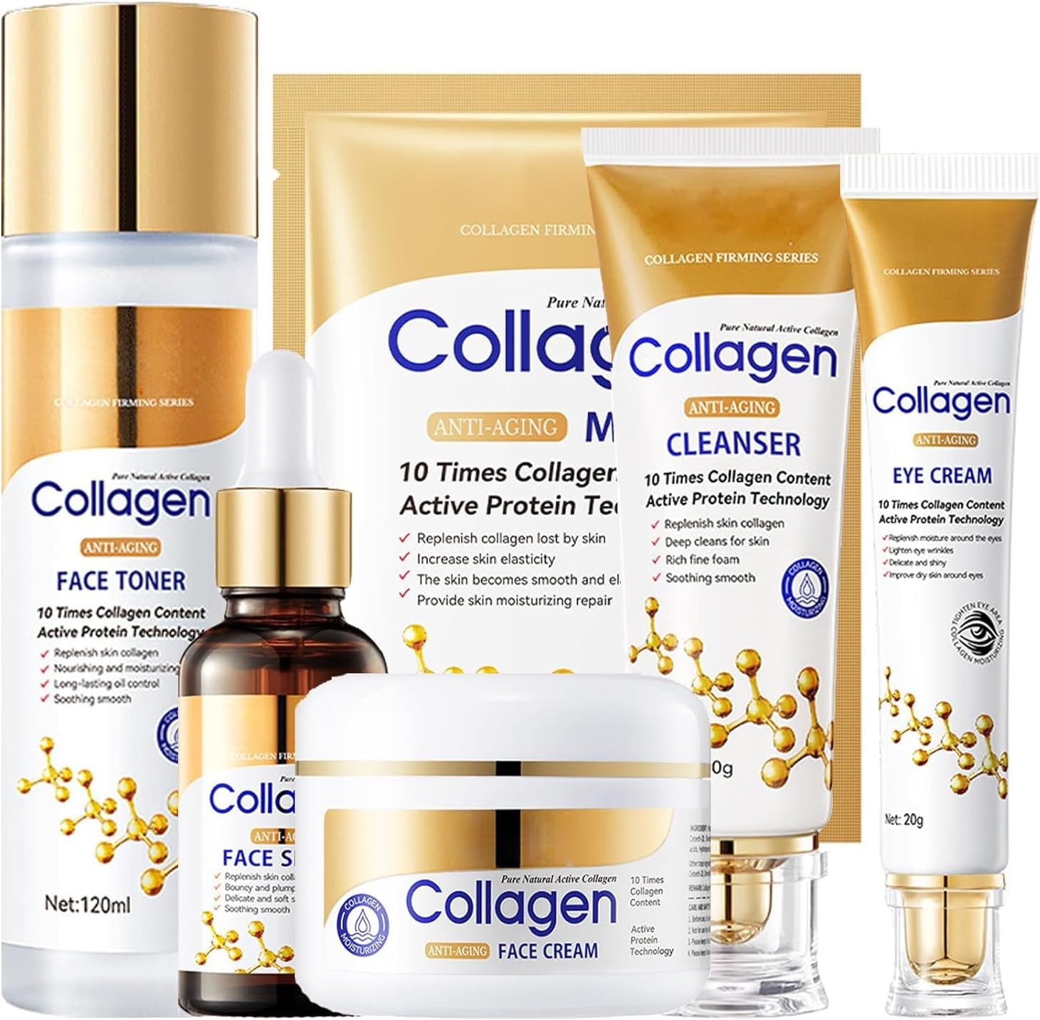 ### **Sadoer Collagen Firming Radiance – Original Collagen Firming 6-Piece Set**