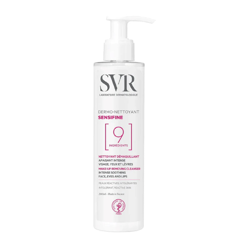 SVR SENSIFINE DERMO-NETTOYANT 9 - Make-up Removing Cleanser Care