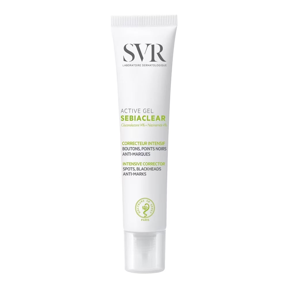 SVR Active Gel Sebiaclear Spots Blackheads Anti Marks – 40 ml