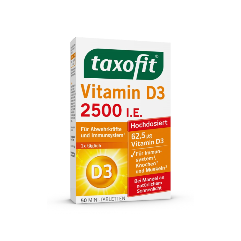 TAXOFIT VITAMIN D3 2500 U.I