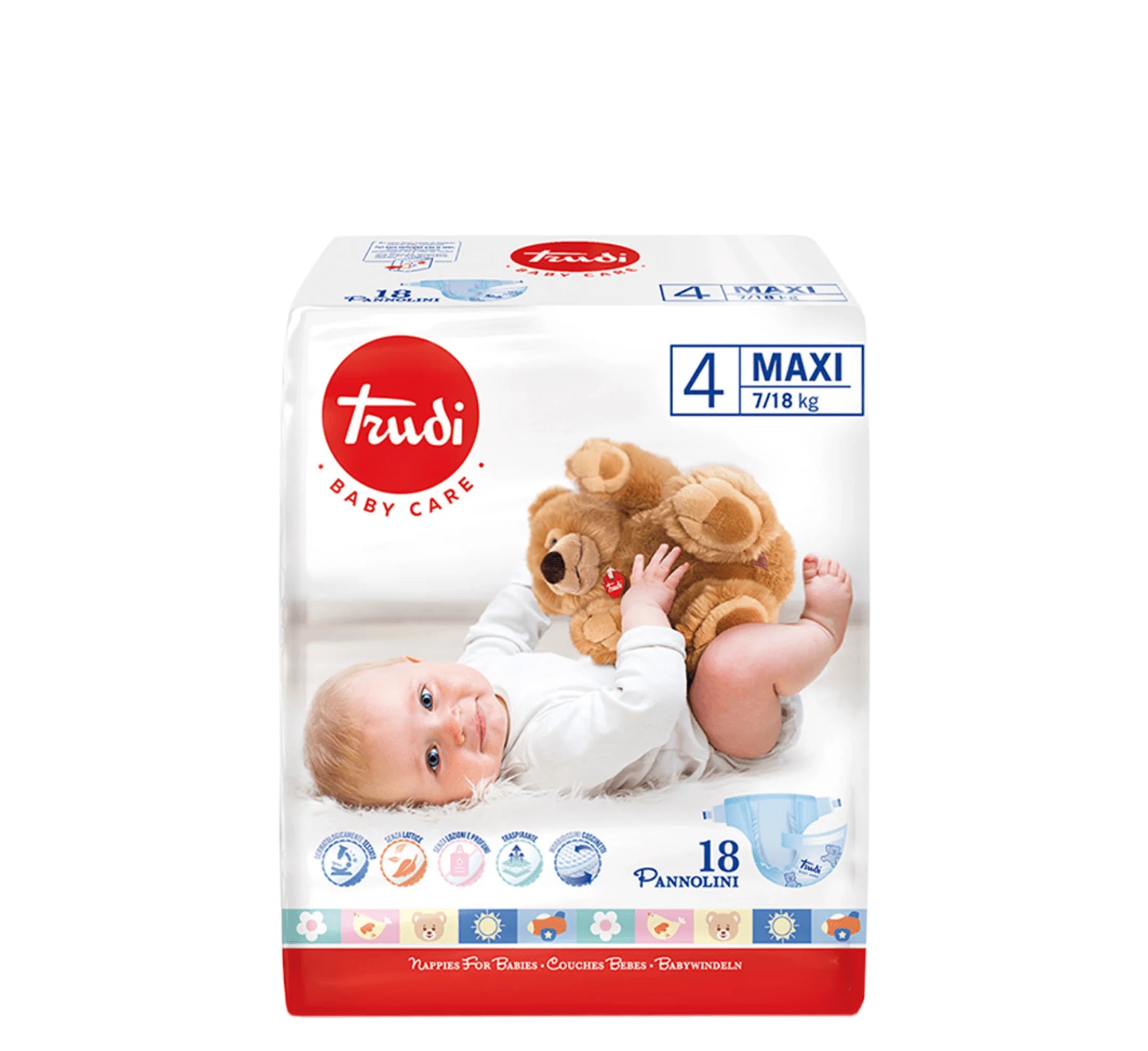 Trudi Pannolini 4 Maxi (7-18 Kg)