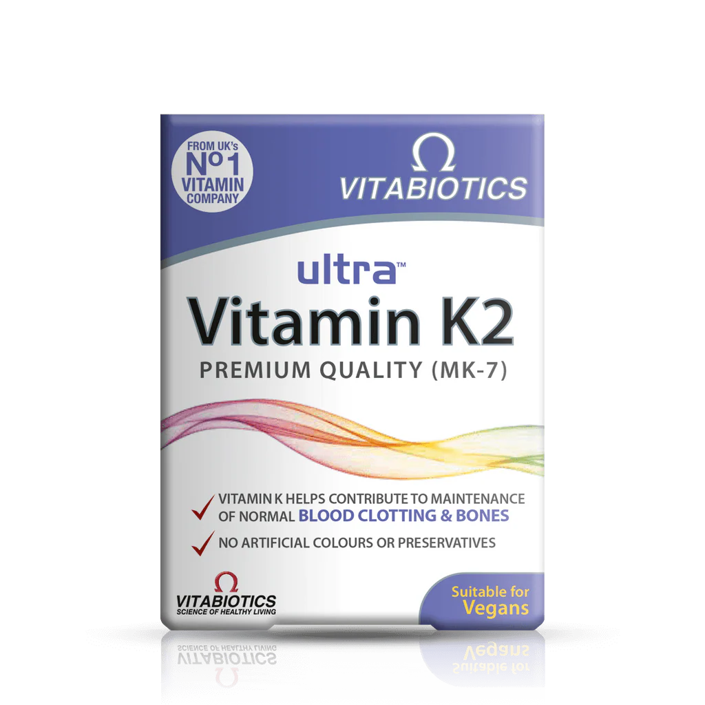 Vitabiotics Ultra Vitamin K2 60 tableta