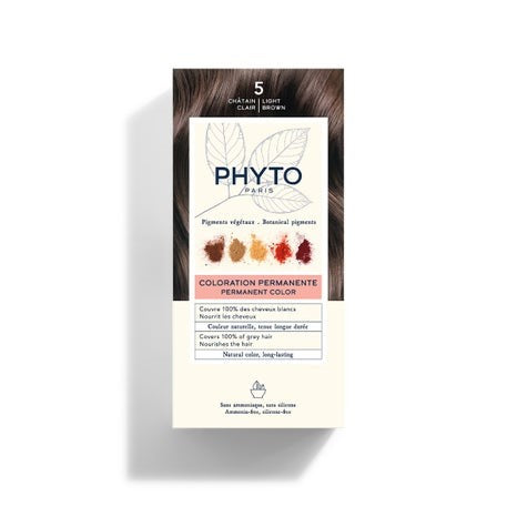 PHYTOCOLOR CASTANO CHIARO 5 -Boje flokesh pa amoniak